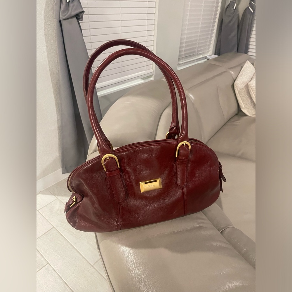Latico leather dome shoulder bag
